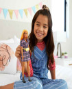 Barbie Fashionistas Doll - Puff Sleeve Plaid Blazer Dress
